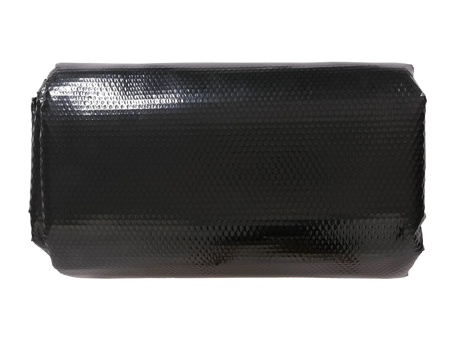 Copertura isotermica piscina telo PE 200 micron ~ rotondo 4,57m nero