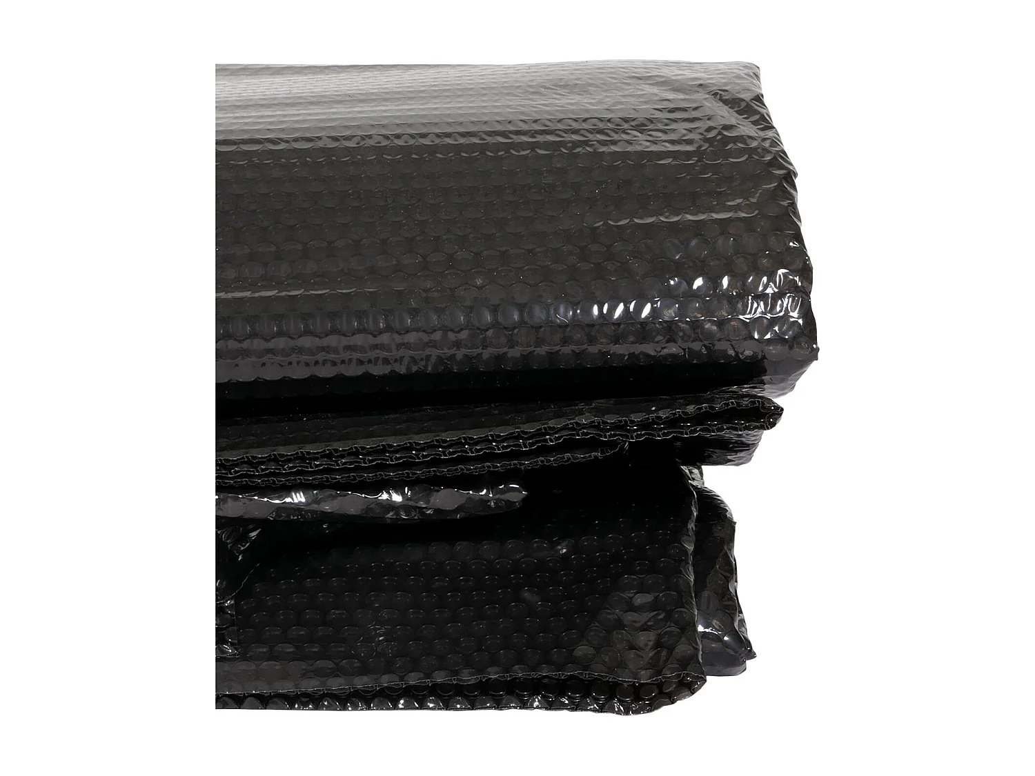 Copertura isotermica piscina telo PE 400 micron rettangolare 6x4m nero