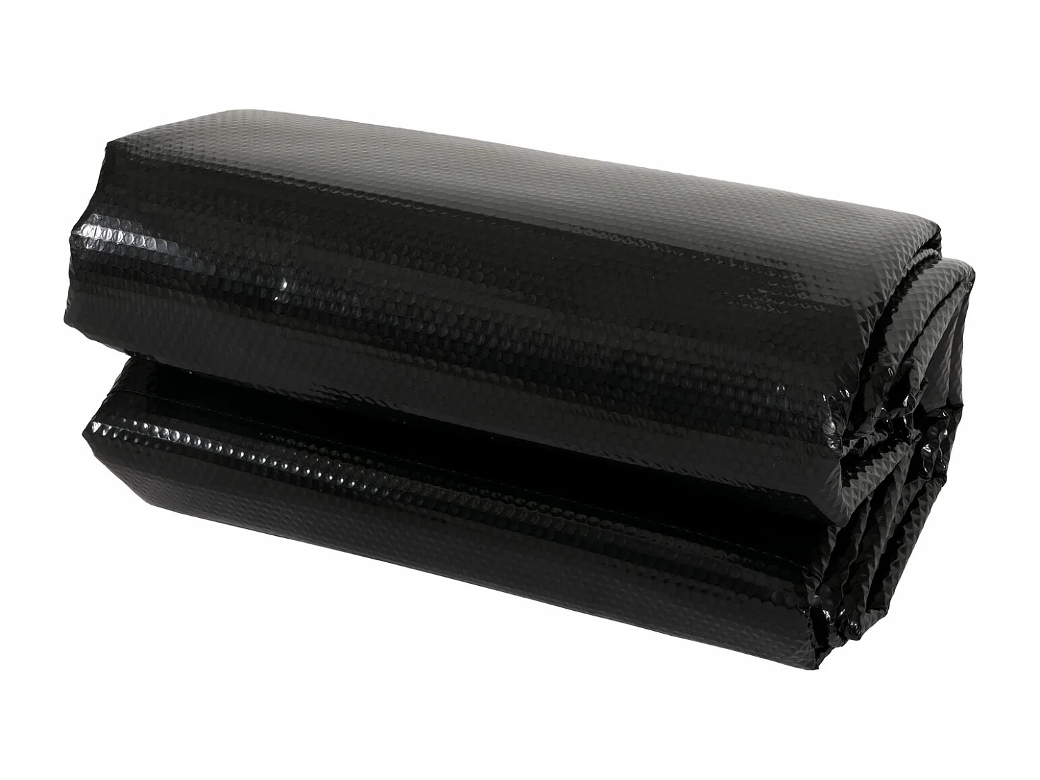 Copertura isotermica piscina telo PE 400 micron rotondo 3,66m nero