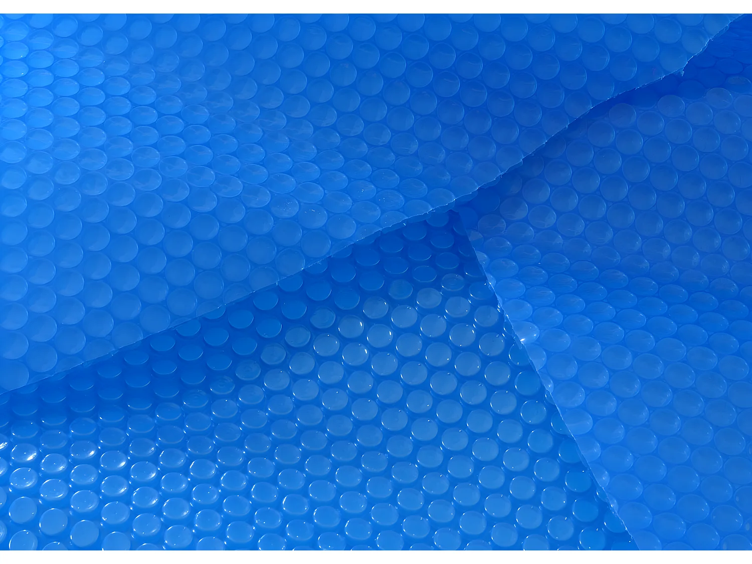 Copertura isotermica piscina telo PE 200 micron rettangolare 10x5m blu