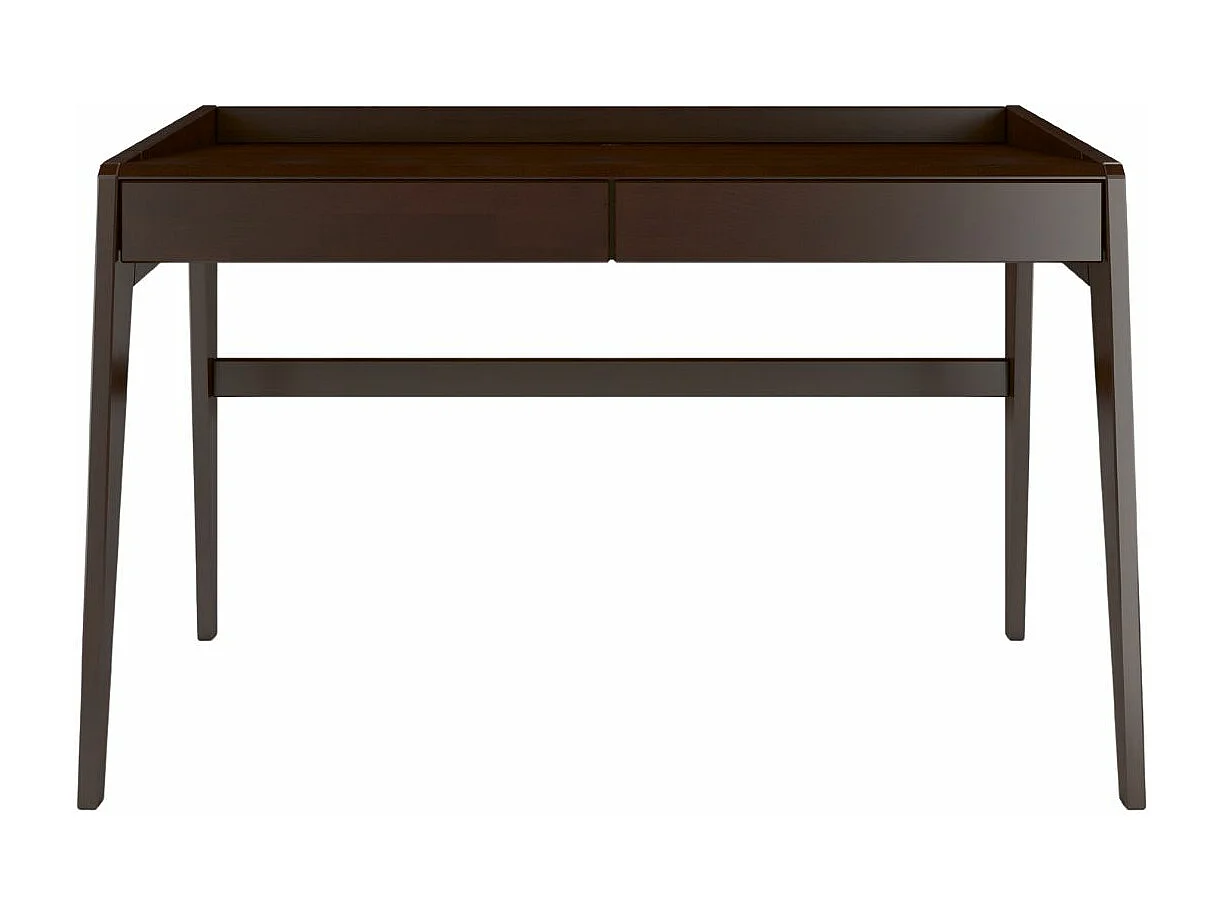 Drewniane bukowe biurko z szufladami Visby LISA / palisander