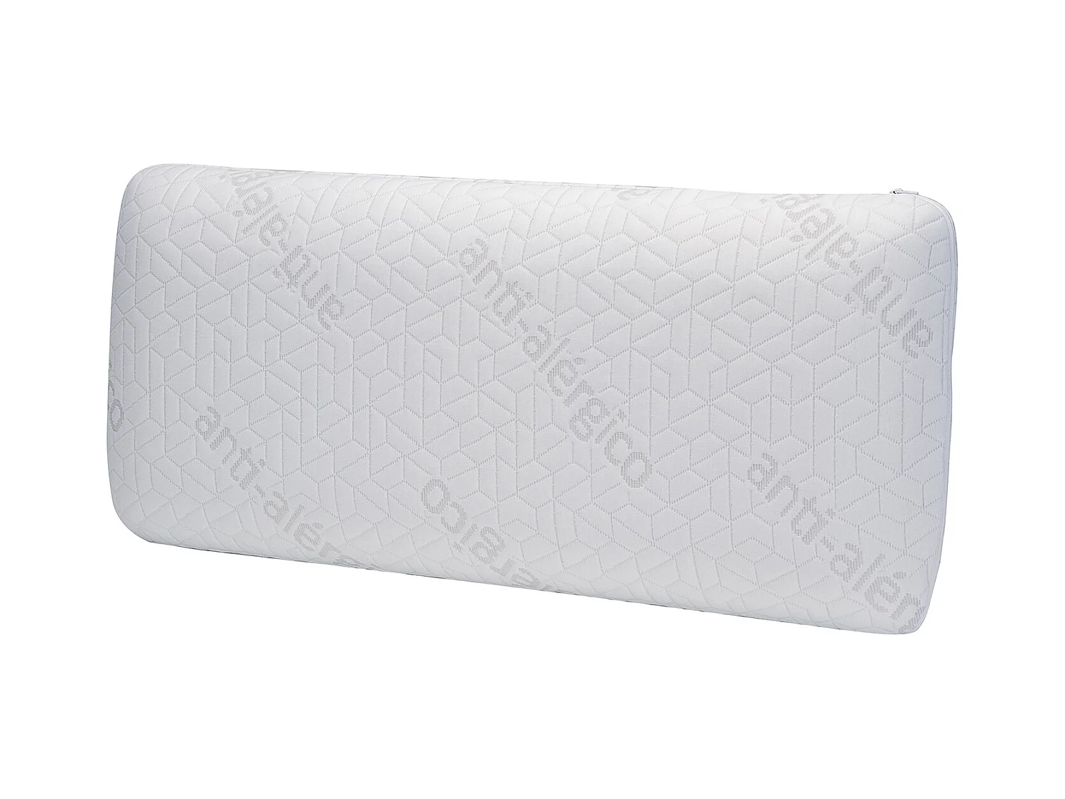 Oreiller viscoélastique double housse anti-acariens