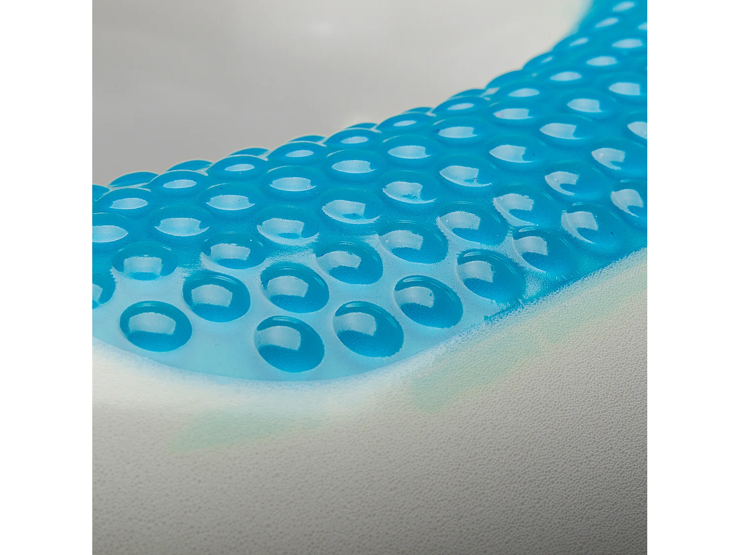 Almofada viscoelástica com gel ergonômico para o pescoço | 30 x 30 cm