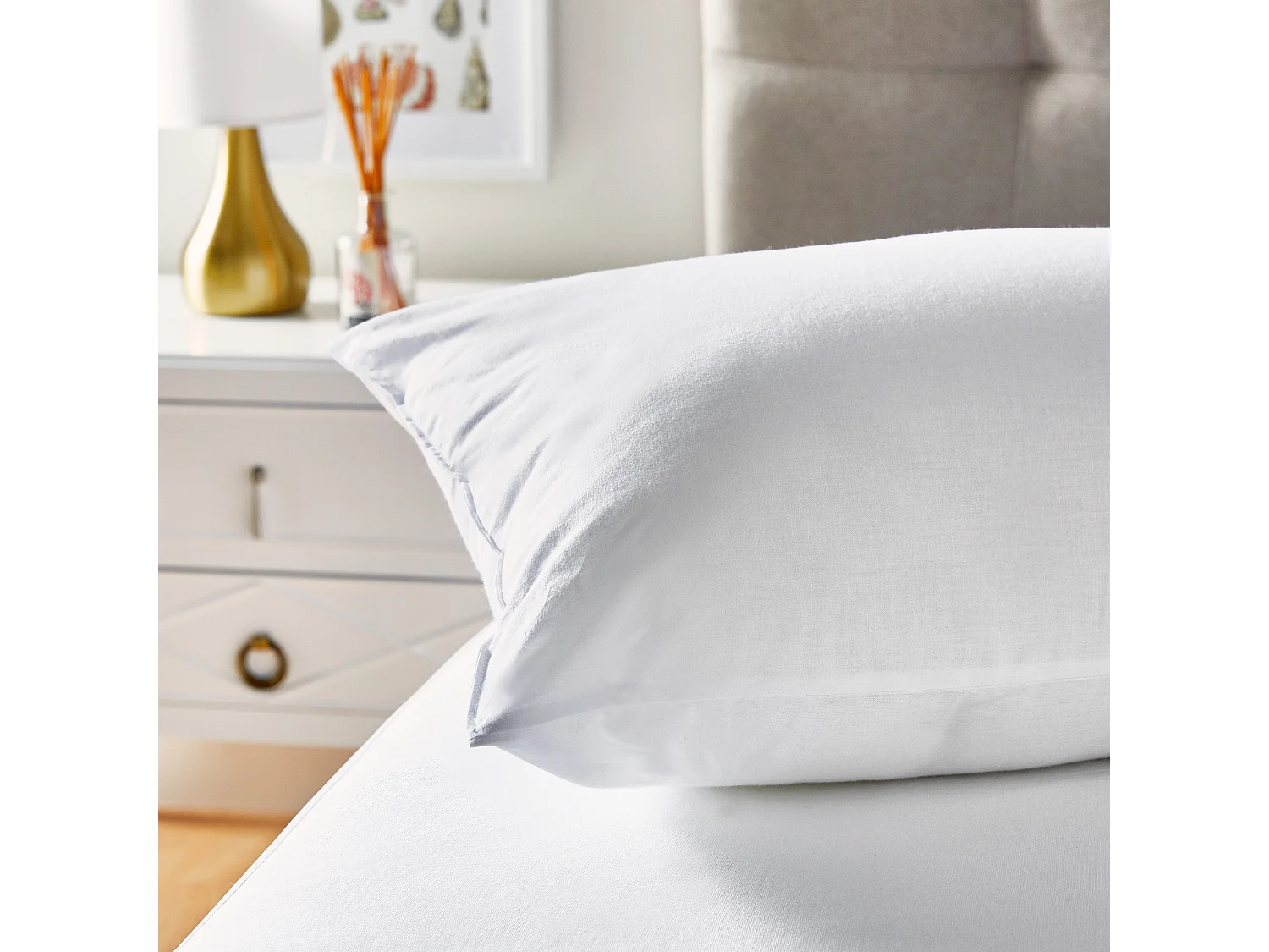 Cuscino in fibra con trattamento antiallergico