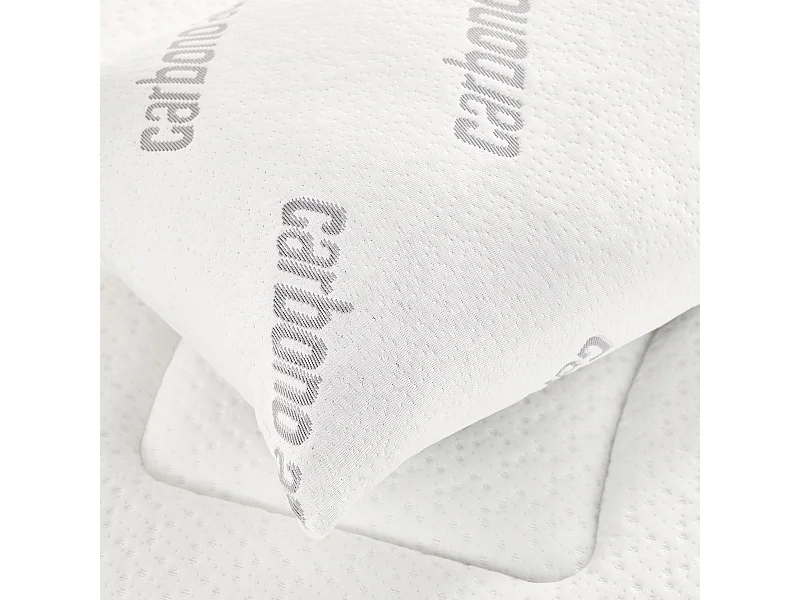 Oreiller viscoélastique à charbon actif