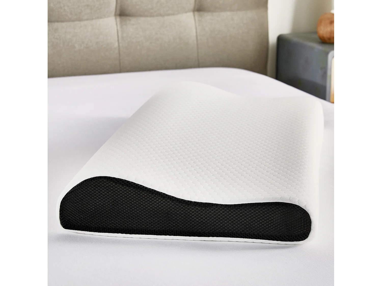 Oreiller dermoprotecteur viscoélastique