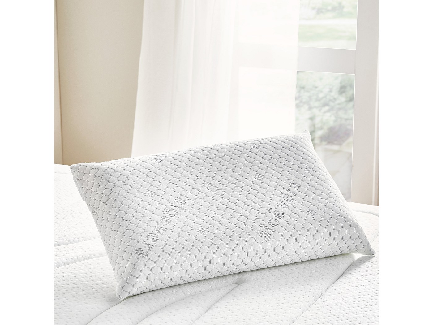 Cuscino Memory Foam Cervicale Con Aloe Vera - Ortopedico E Anallergico Per Collo E Schiena - Foto 3