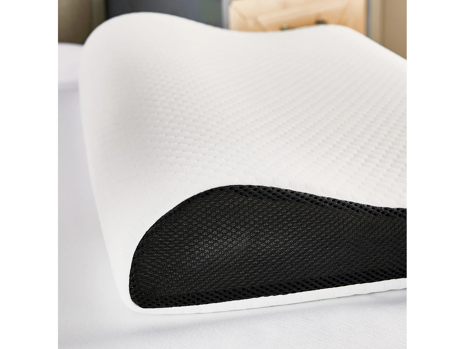 Oreiller dermoprotecteur viscoélastique