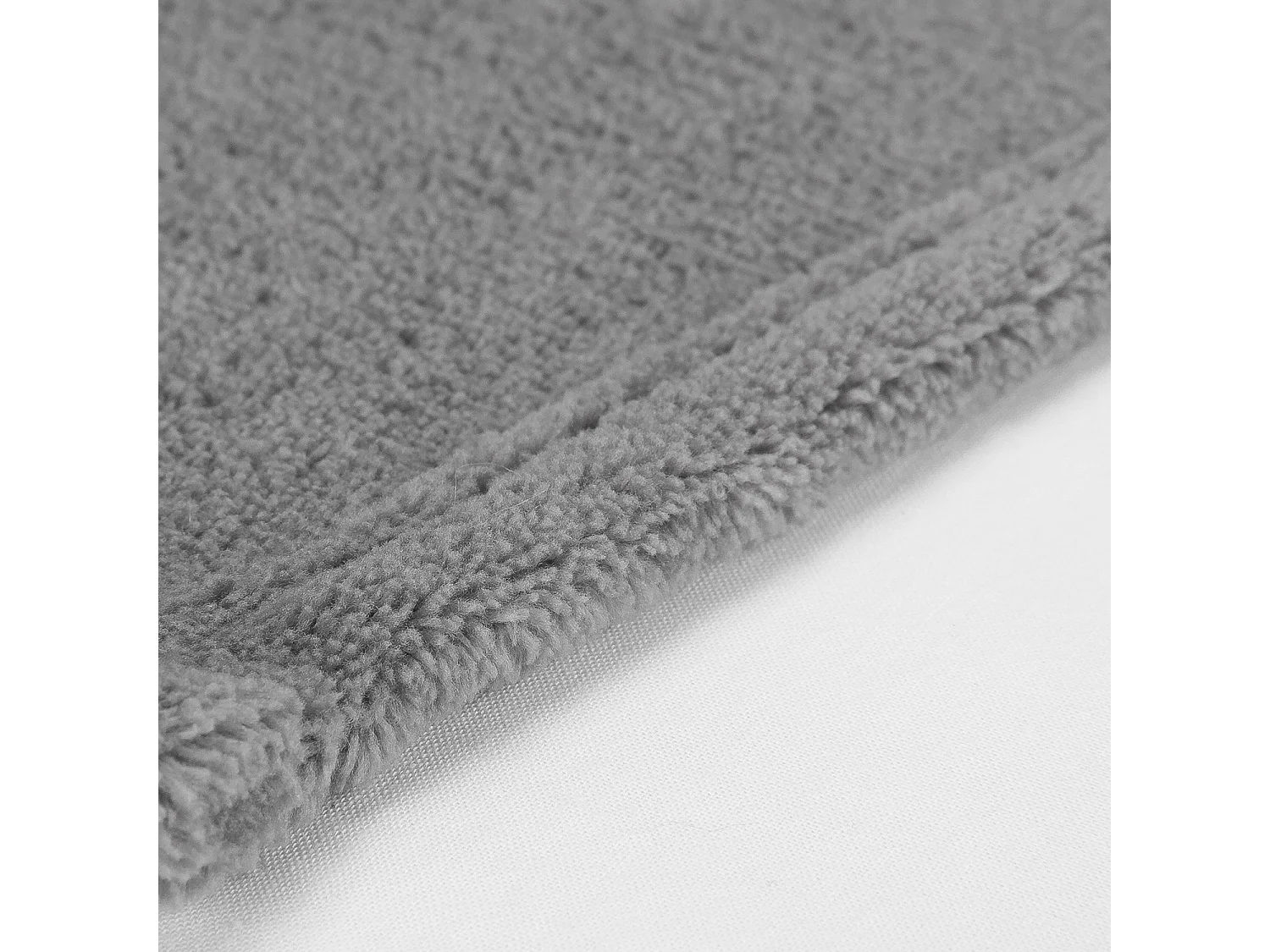 Manta xadrez de veludo liso