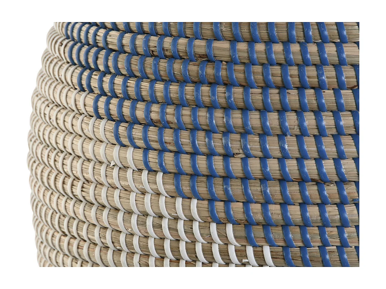 Jarrón DKD Home Decor Azul Natural Mediterráneo 31 x 31 x 50 cm