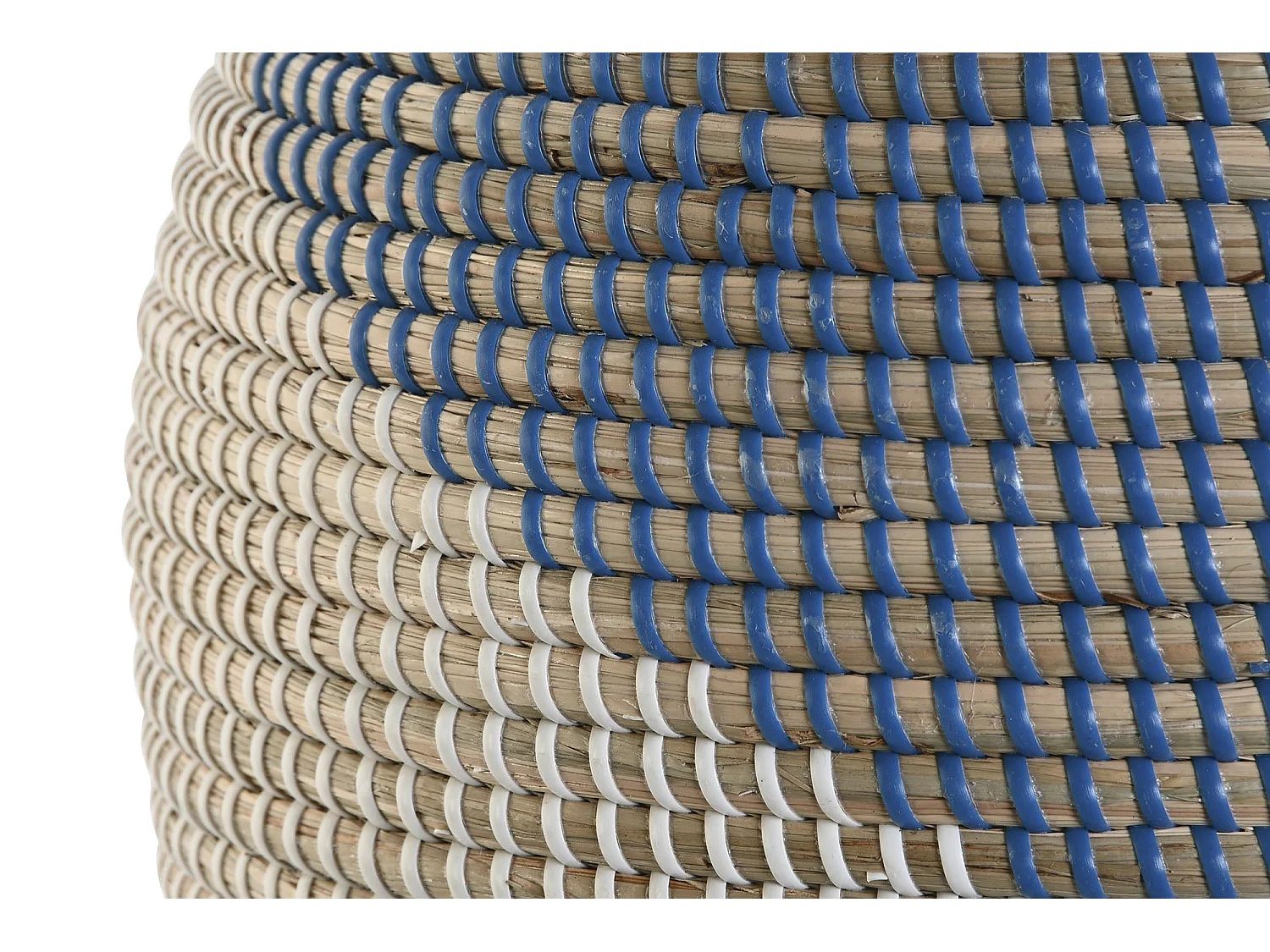 Jarrón DKD Home Decor Azul Natural Mediterráneo 31 x 31 x 50 cm