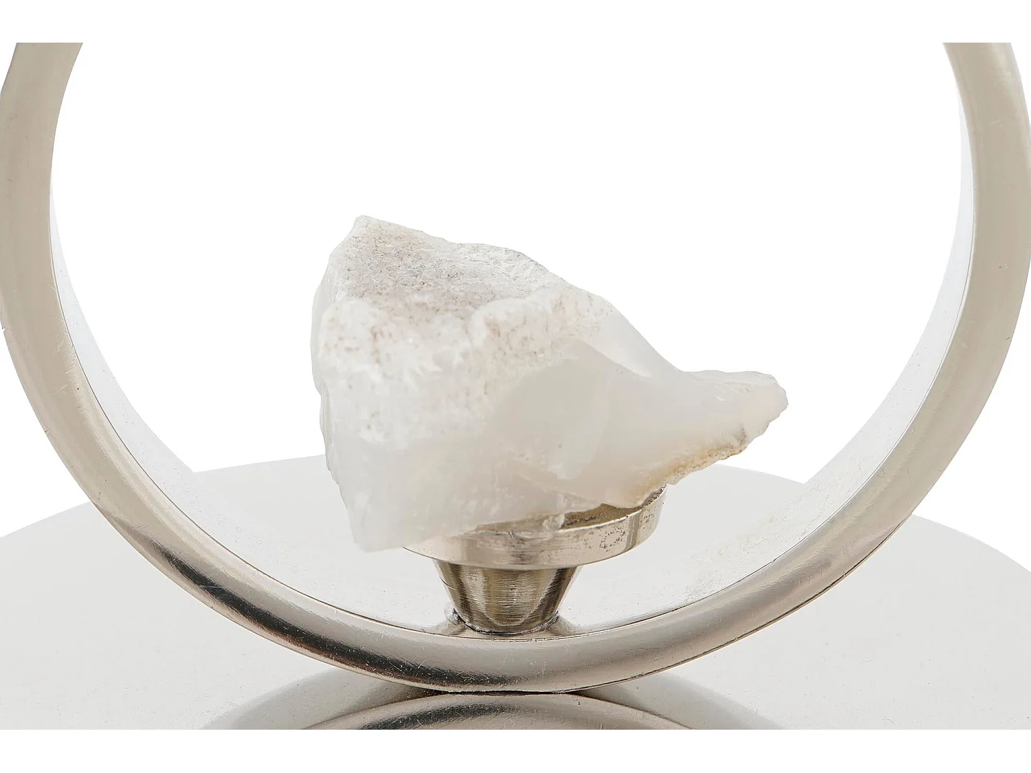 Jarrón DKD Home Decor Champán Cristal Aluminio (15 x 15 x 44 cm)