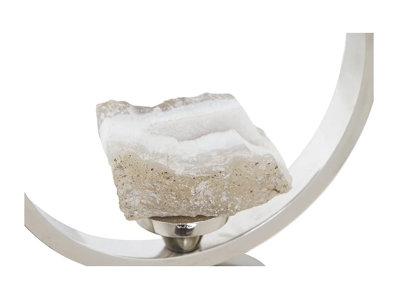 Jarrón DKD Home Decor Champán Cristal Aluminio (15 x 15 x 56 cm)