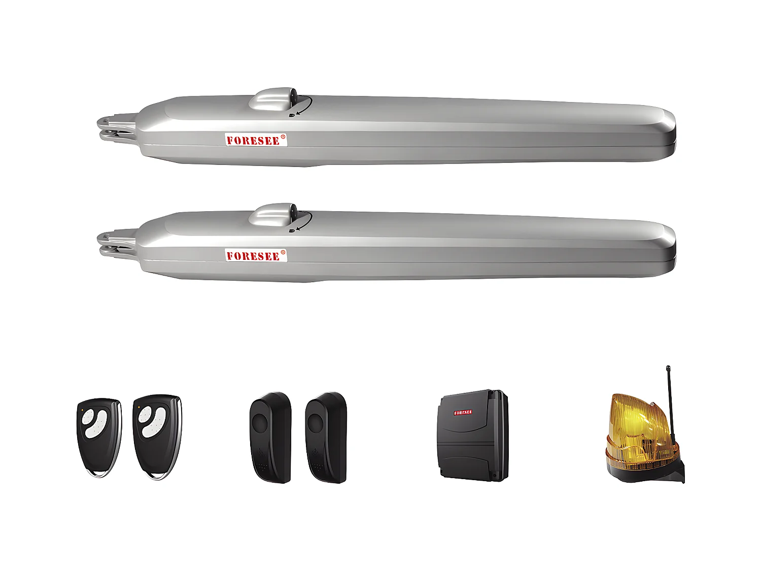 Portail électrique battant aluminium semi plein à motifs L397 x H181 cm anthracite - BAZIO