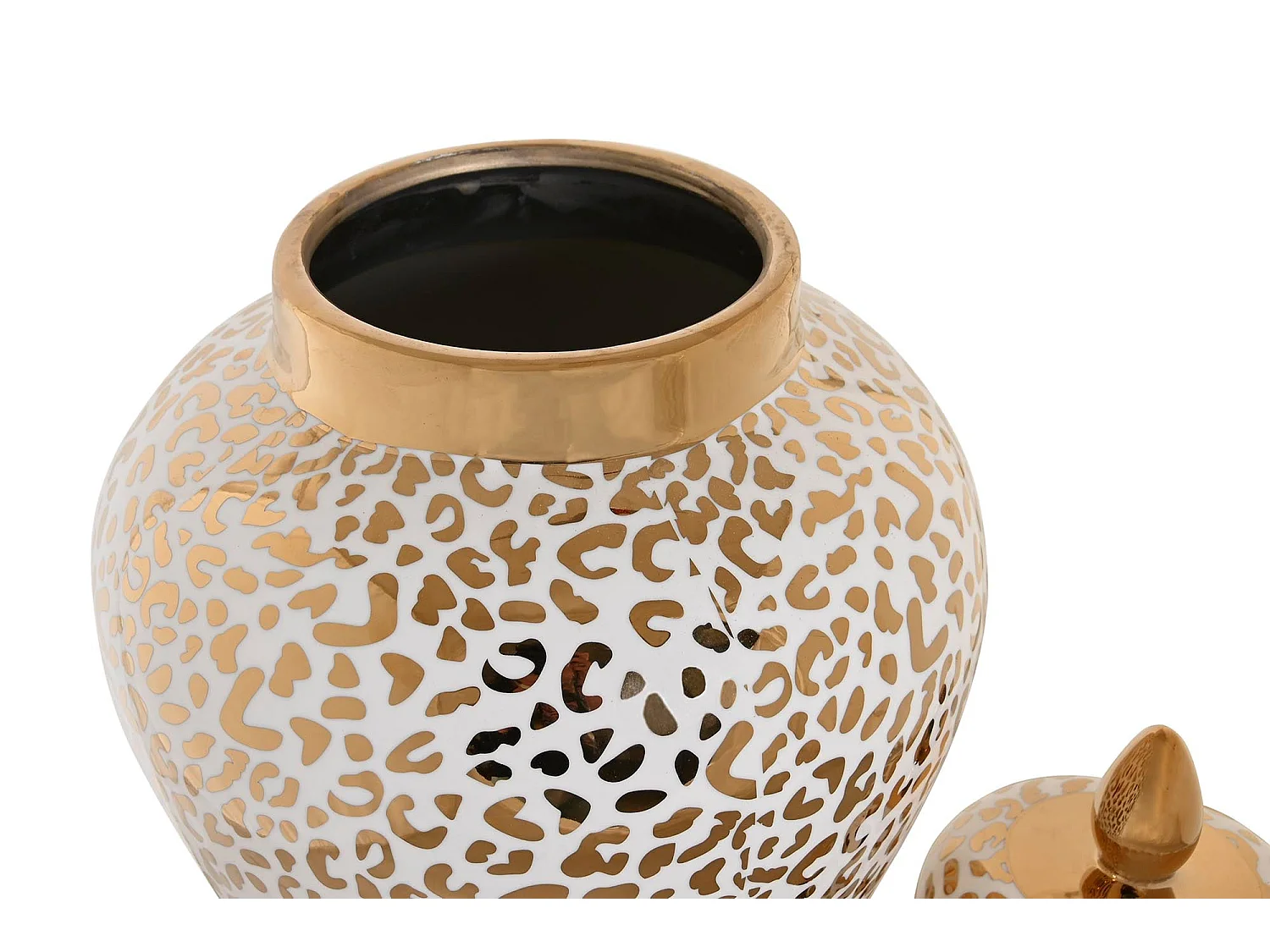 Pack de 2 Tibors en Porcelaine Blanche Asymétriques 25x25x40 cm - Élégance et Décoration Contemporaine