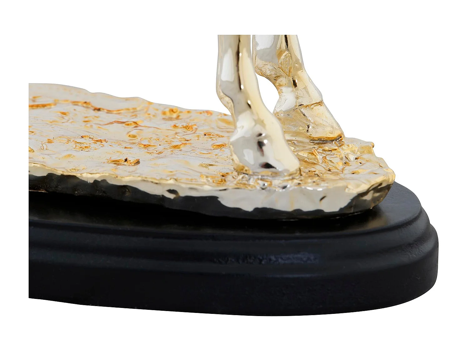 Figura resina Caballo Metalizado