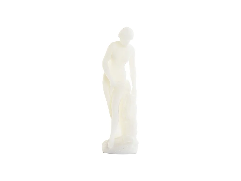 FIGURA RESINA 13,5X10,5X33,5 CLASICO BLANCO