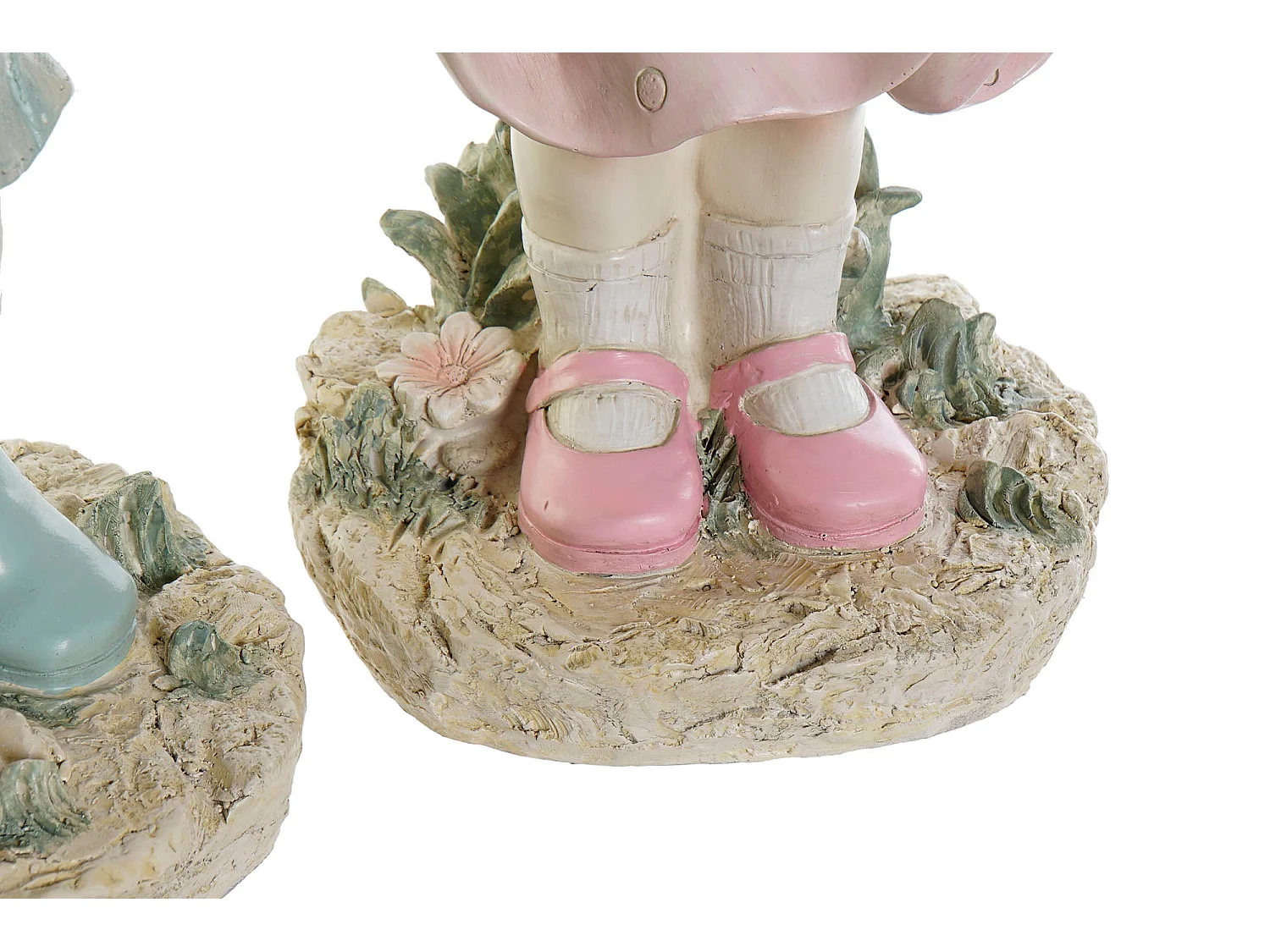 FIGURA RESINA 28X20X48,5 NIÑO PARAGUAS 2 SURT.