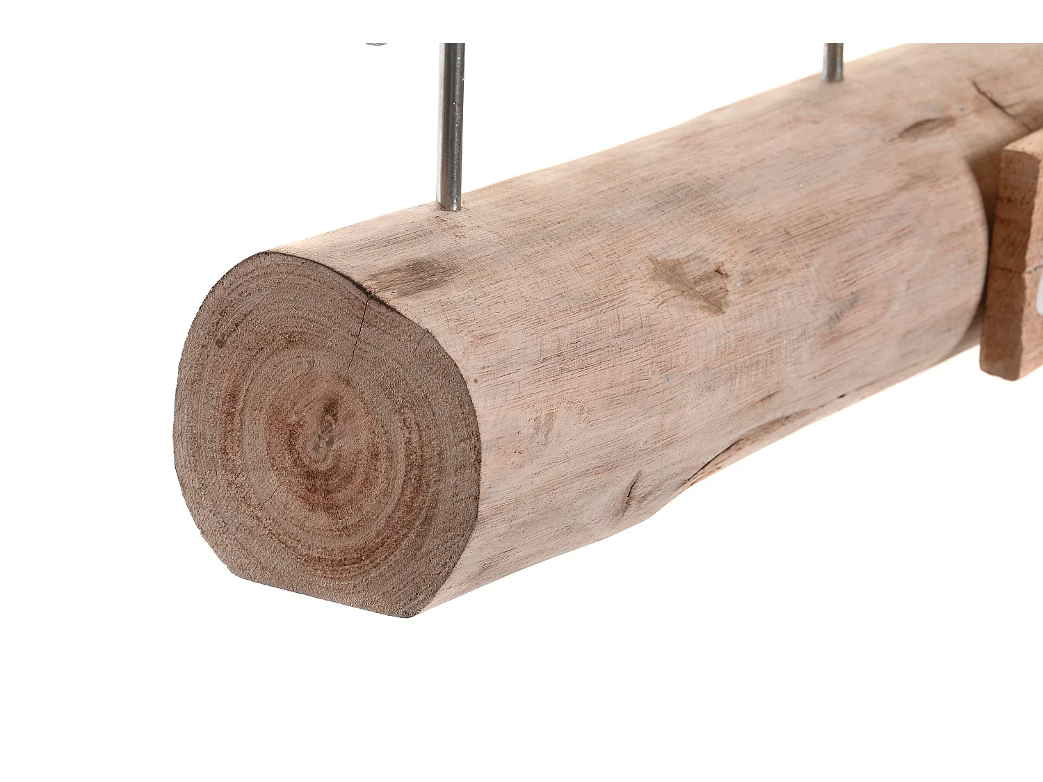 Figura de Ballena de Resina y Mango 57x10x28 cm Decoración Náutica