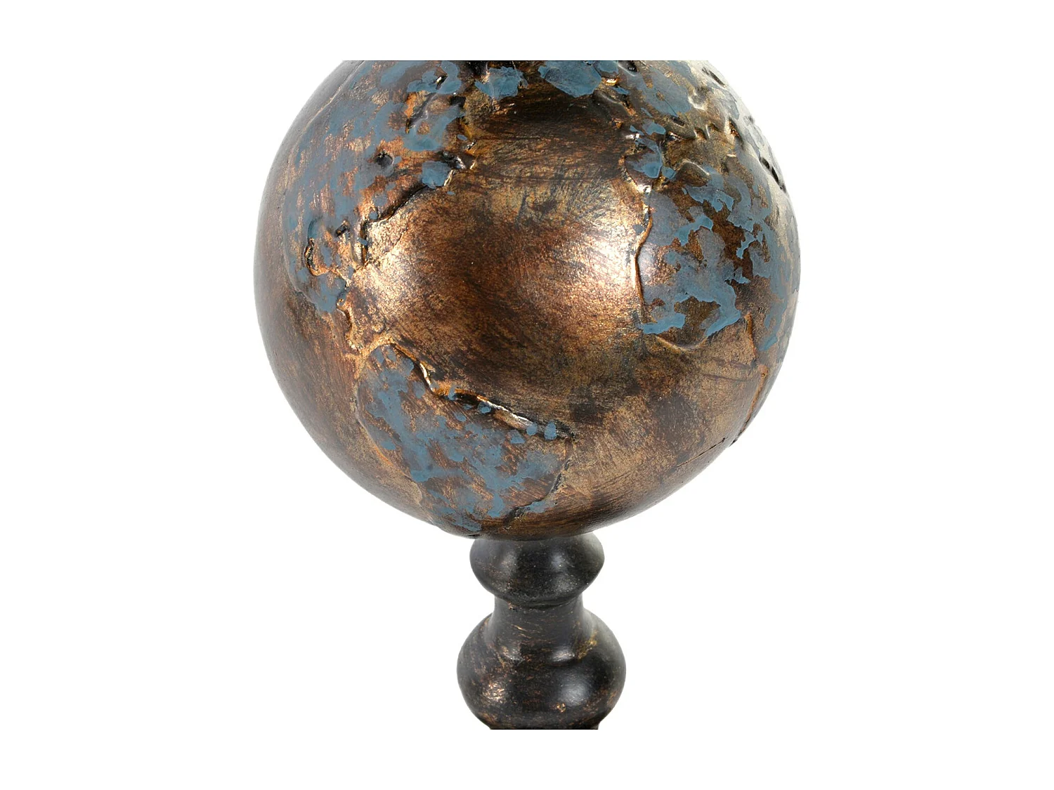 Harzfigur Alter Goldener Turner 29x16x33 cm