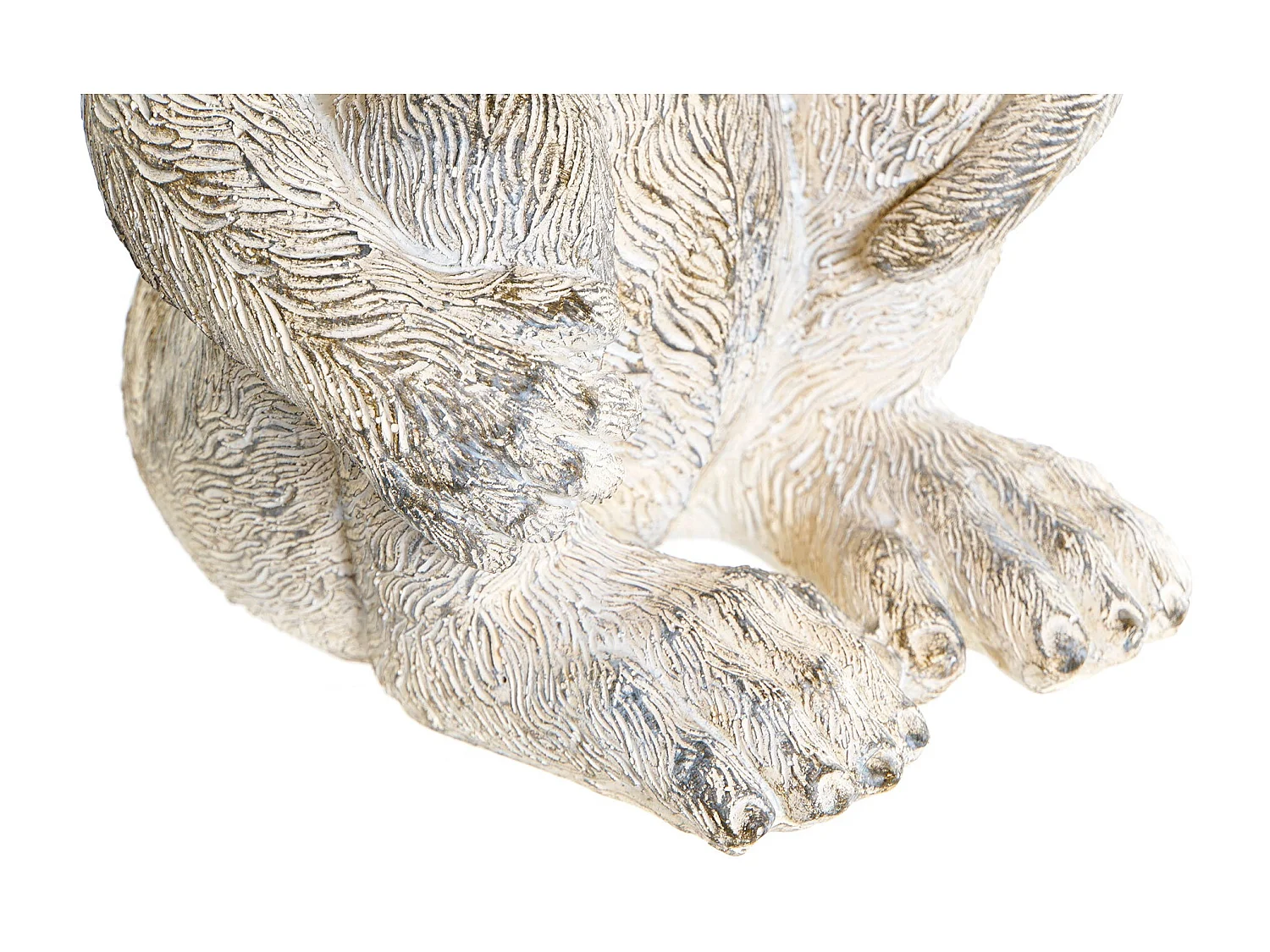 FIGURA RESINA 16X15X30 MONO DECAPE BLANCO