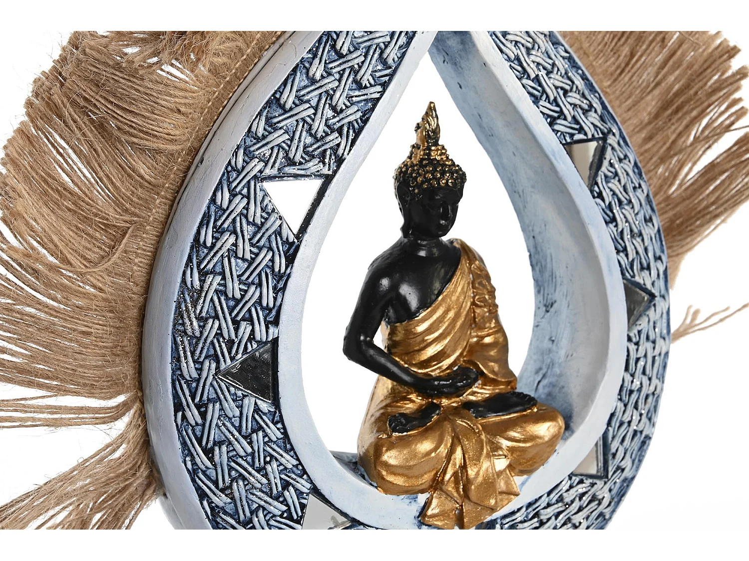 FIGURA RESINA YUTE 18,5X5,6X30,5 BUDA 2 SURT.