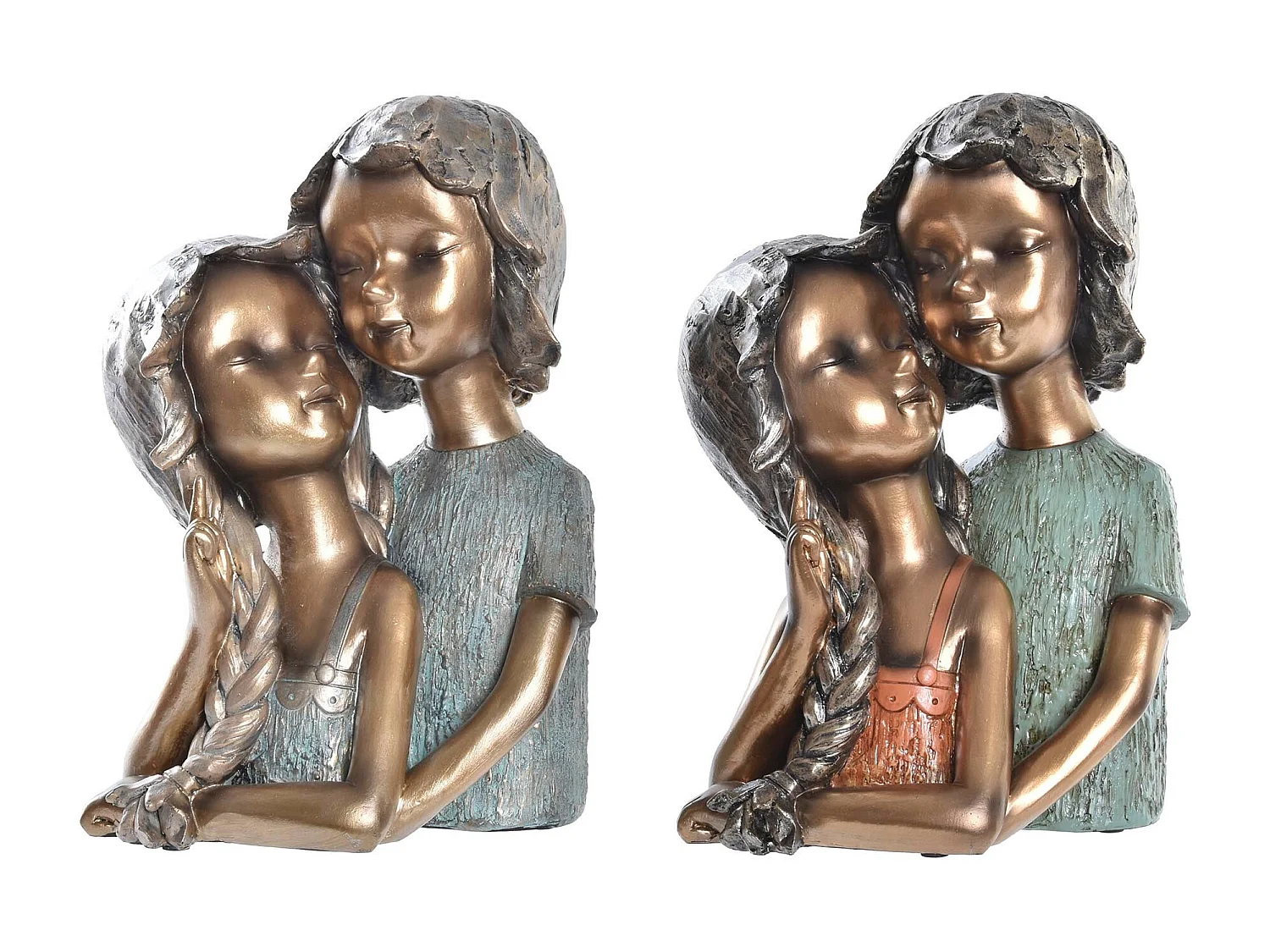 FIGURA RESINA 19X15X28 NIÑOS 2 SURT.