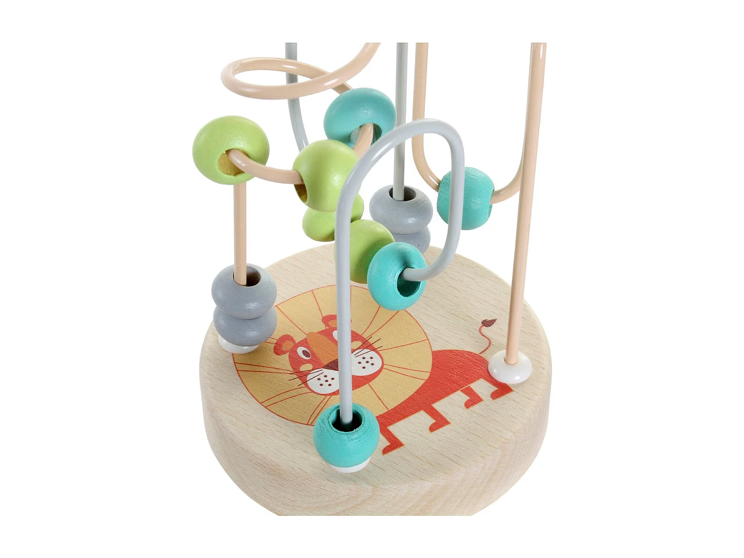 Juego de madera Animales 9x9x12 - Lote de 4