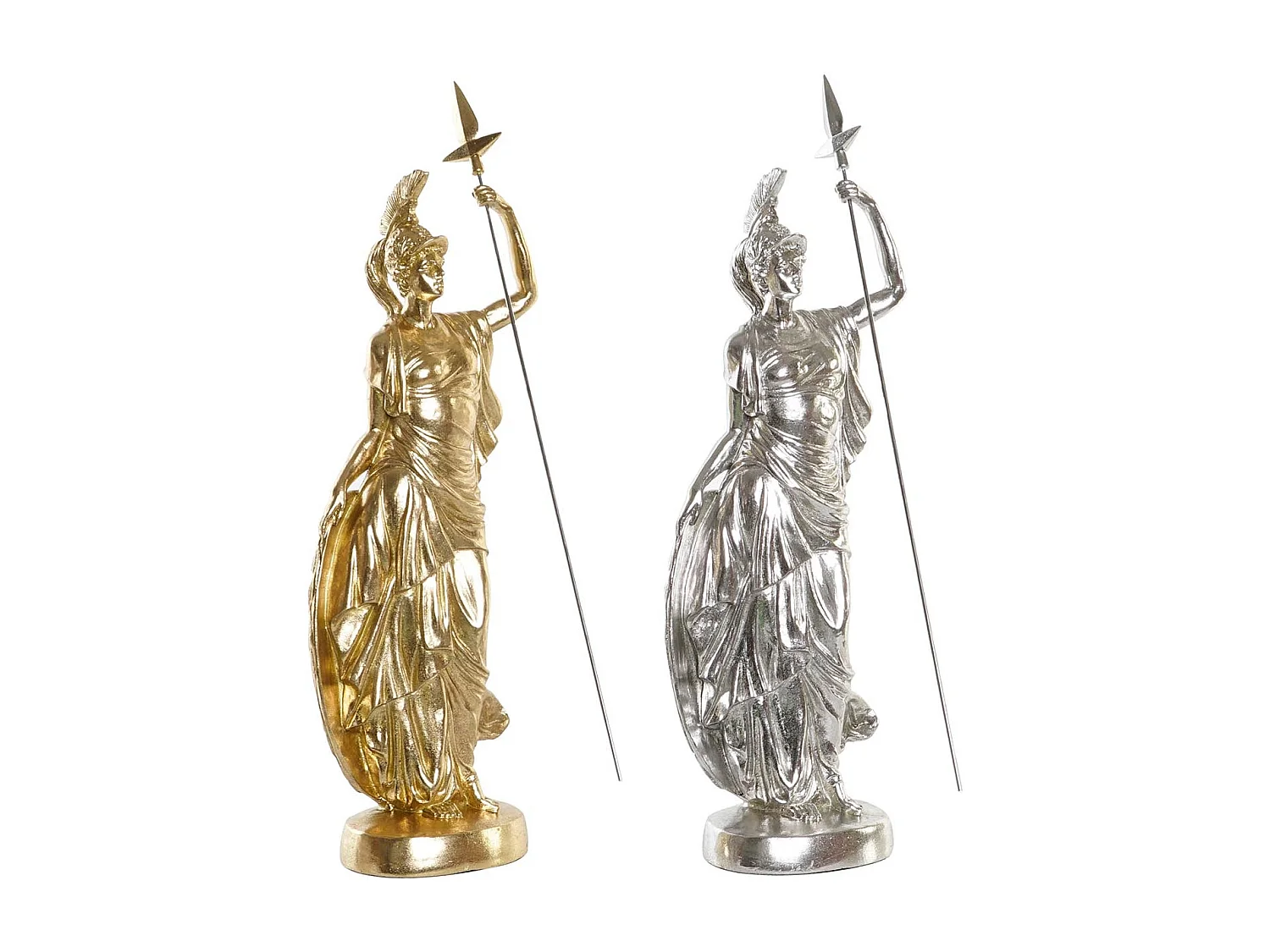 FIGURA RESINA 16,5X10,5X50 DIOS MARTE 2 SURT.