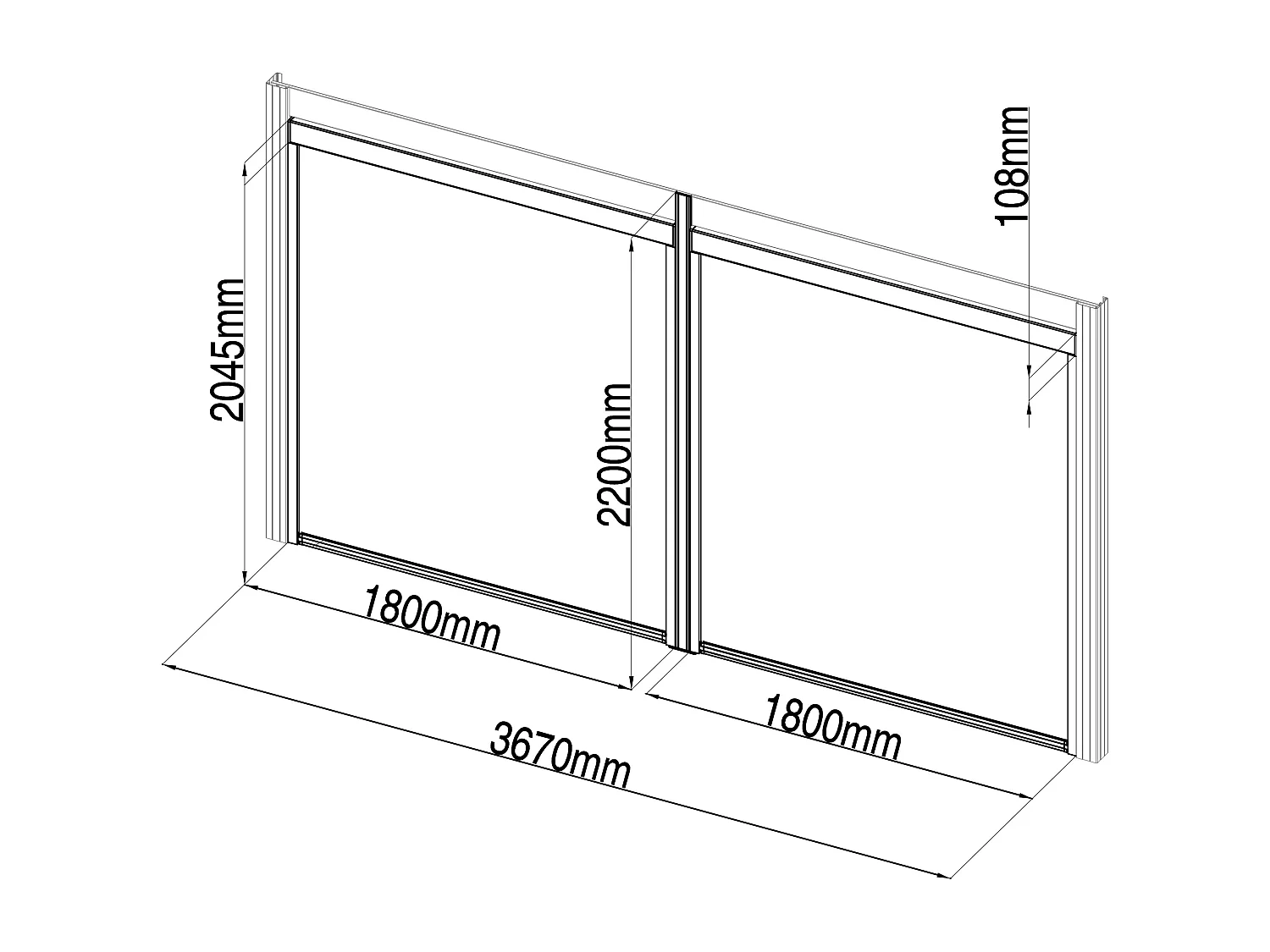 Pergola bioclimatique autoportante anthracite  en aluminium avec lames orientables et rideau rétractable L3,67 m - 12 m² -  CASSAPIA