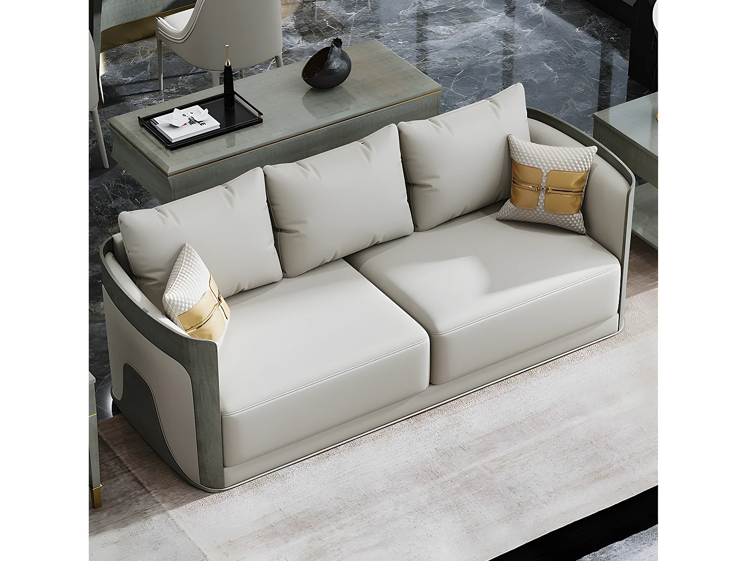 Design Couchen Sofas Polster 32 Sitzer Sofagarnitur Garnitur