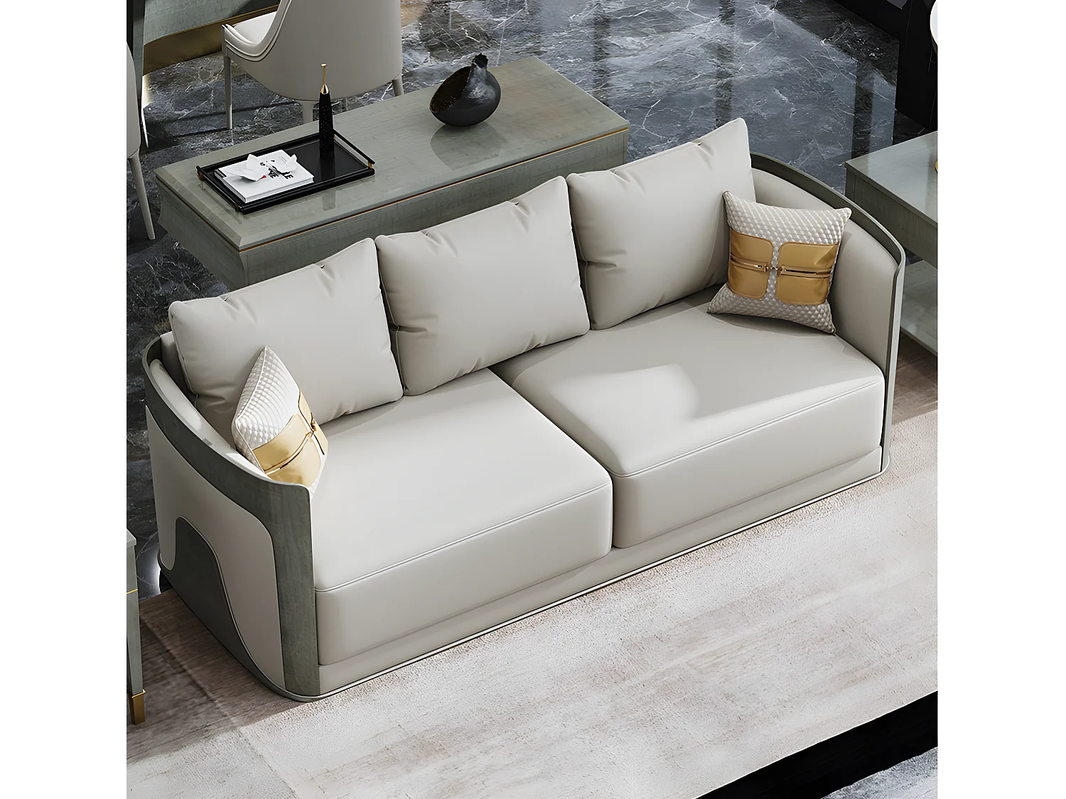 Design Couchen Sofas Polster 32 Sitzer Sofagarnitur Garnitur