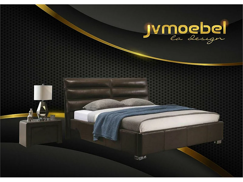 Möbel Luxus Modern Betten Polster Gestell Betten Schlafzimmer Design 160x200 Neu