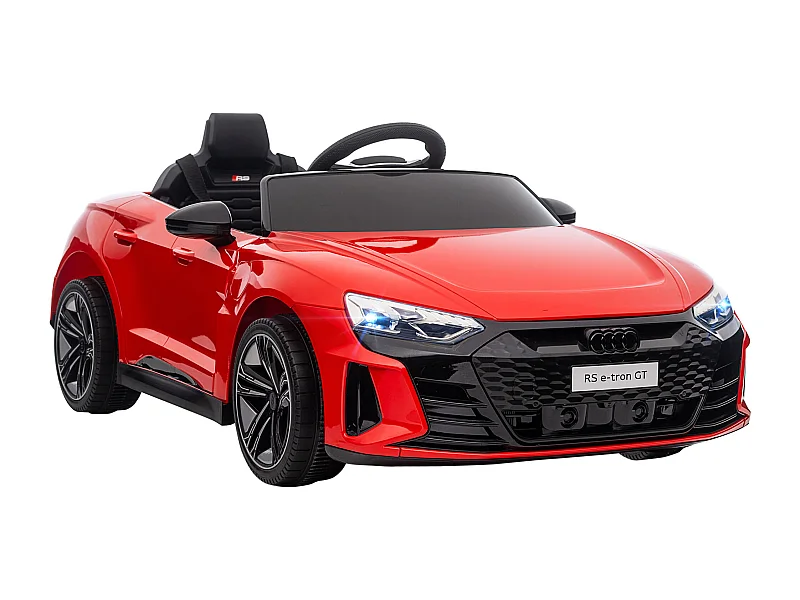 Véhicule électrique enfant Audi RS e-tron GT V. max. 5 Km/h télécommande effets sonores + lumineux rouge