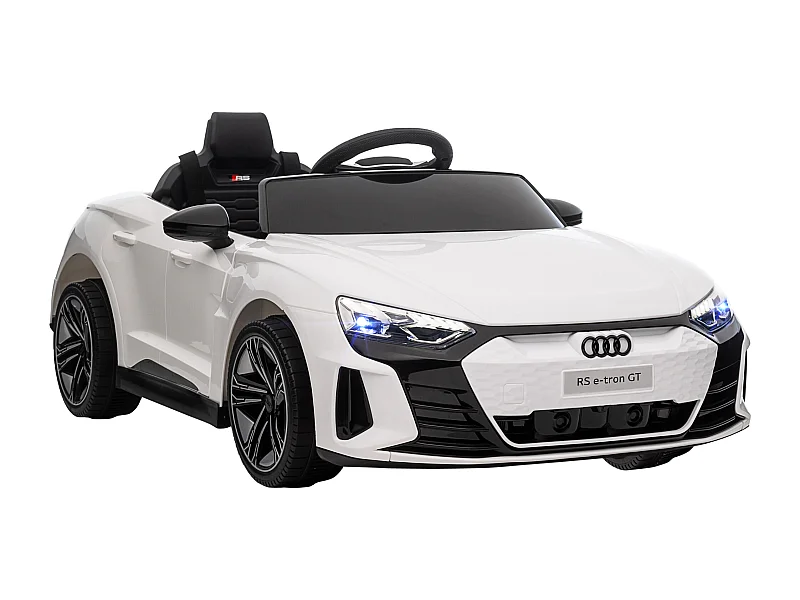 Véhicule électrique enfant Audi RS e-tron GT V. max. 5 Km/h télécommande effets sonores + lumineux blanc