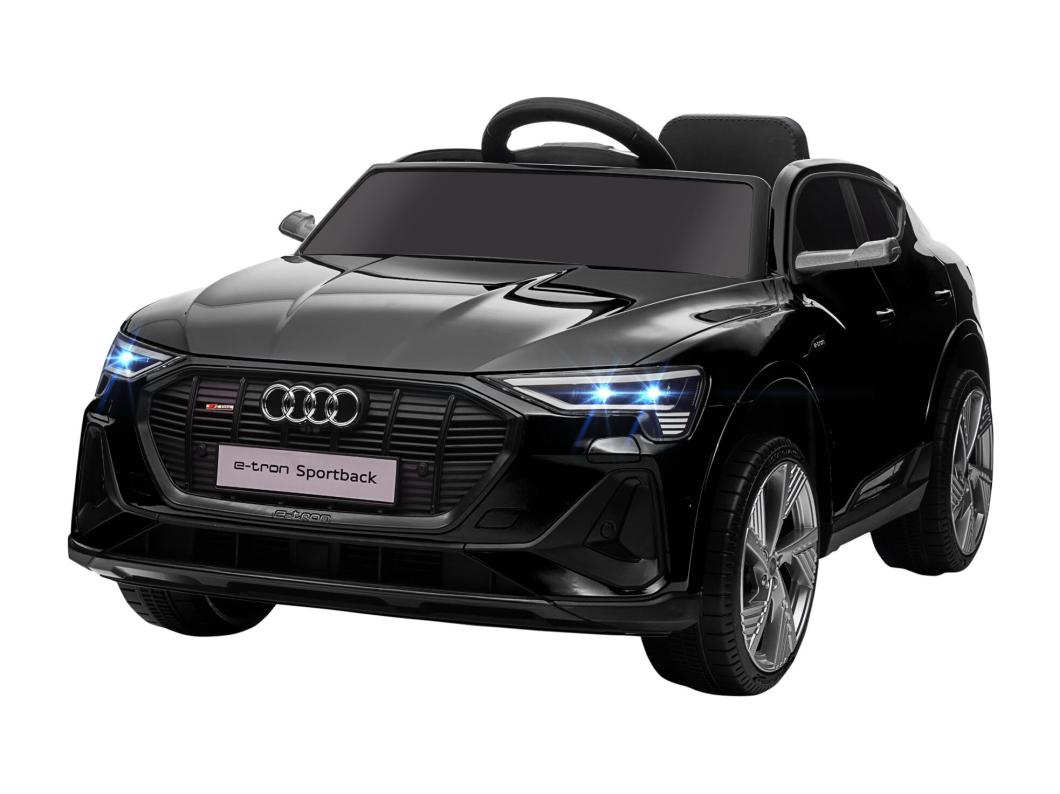 Voiture véhicule électrique enfant e-tron Sportback S line 12 V - V. max. 8 Km/h - effets sonores, lumineux - télécommande, port USB, MP3 - noir