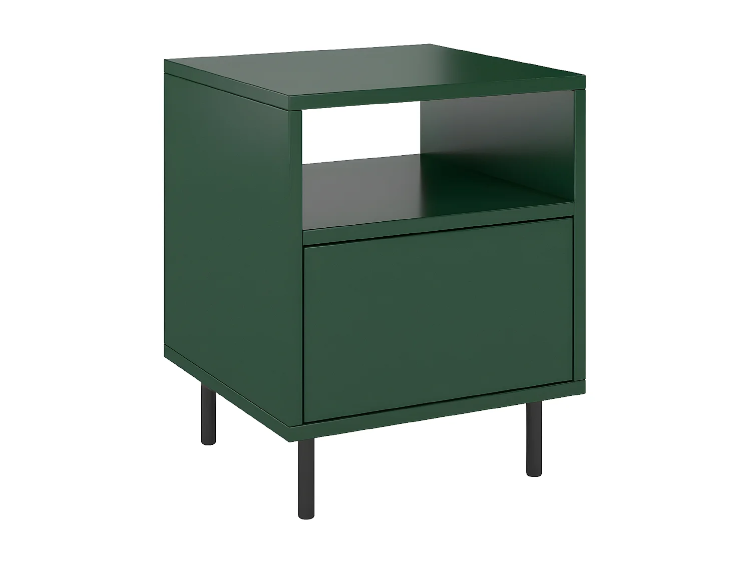 Zielona nowoczesna szafka nocna Dancan MIRKA