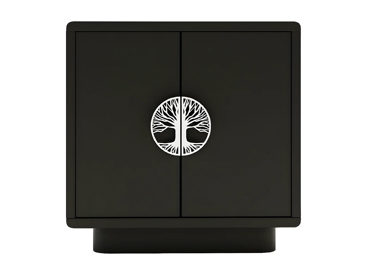 Czarna szafka nocna Dancan LOTTA