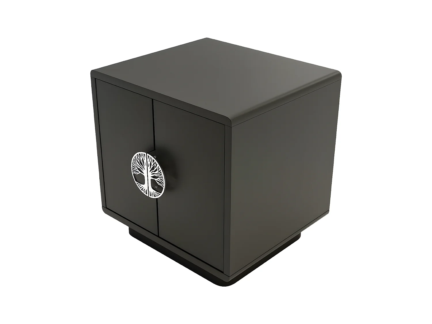 Czarna szafka nocna Dancan LOTTA