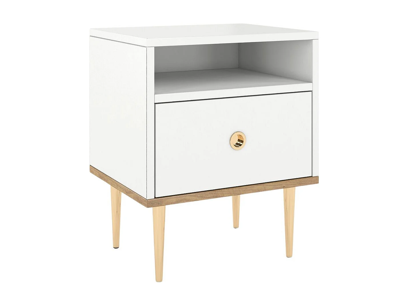 Szafka nocna HARMONI biała