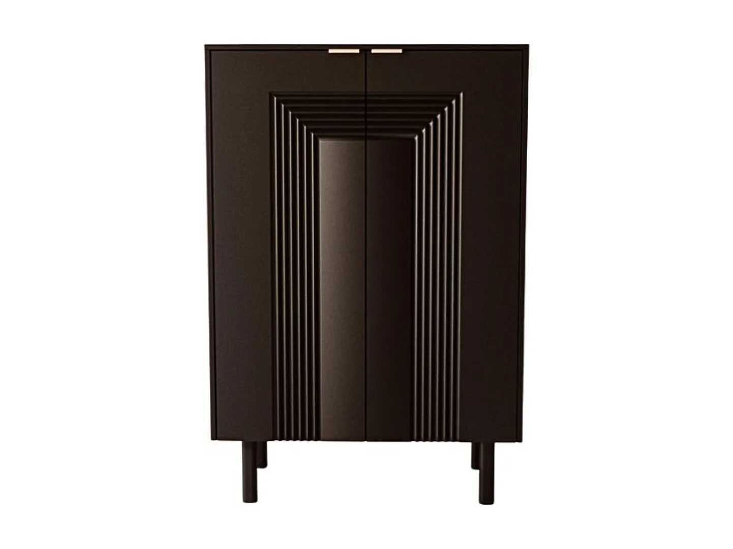 Meuble à chaussures / Buffet haute noire YOKO / 80 cm