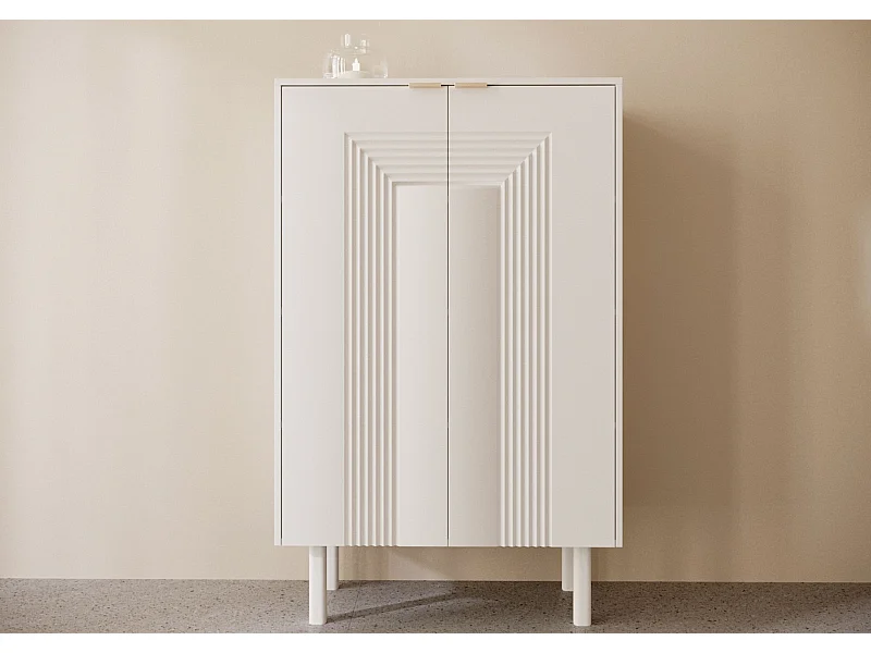 Biała komoda / szafka na buty Dancan YOKO