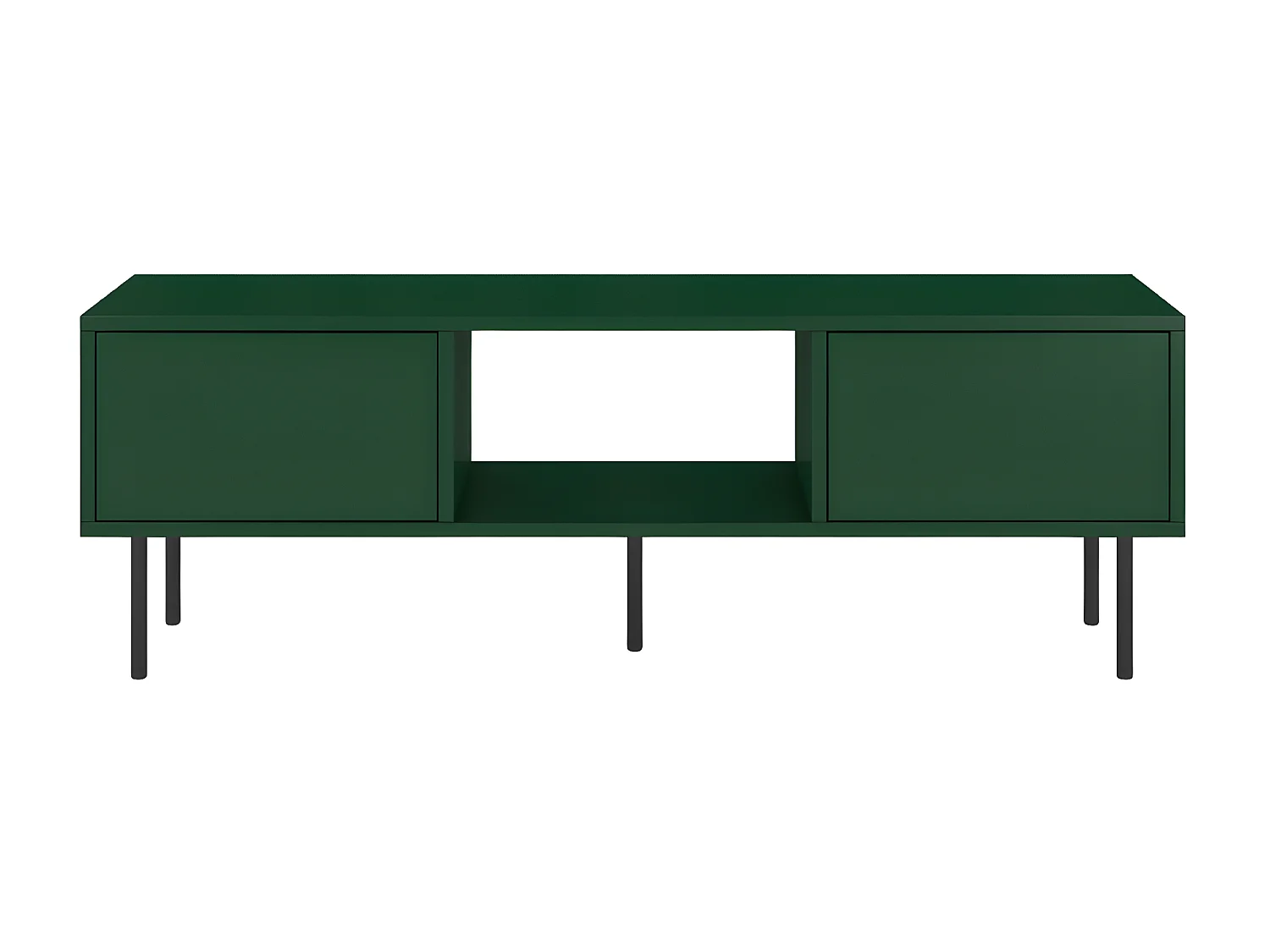 Zielona nowoczesna komoda RTV Dancan MIRKA / szer. 130 cm