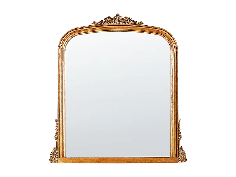 Espejo SUSSEY 75 cm 78 cm Metal Dorado