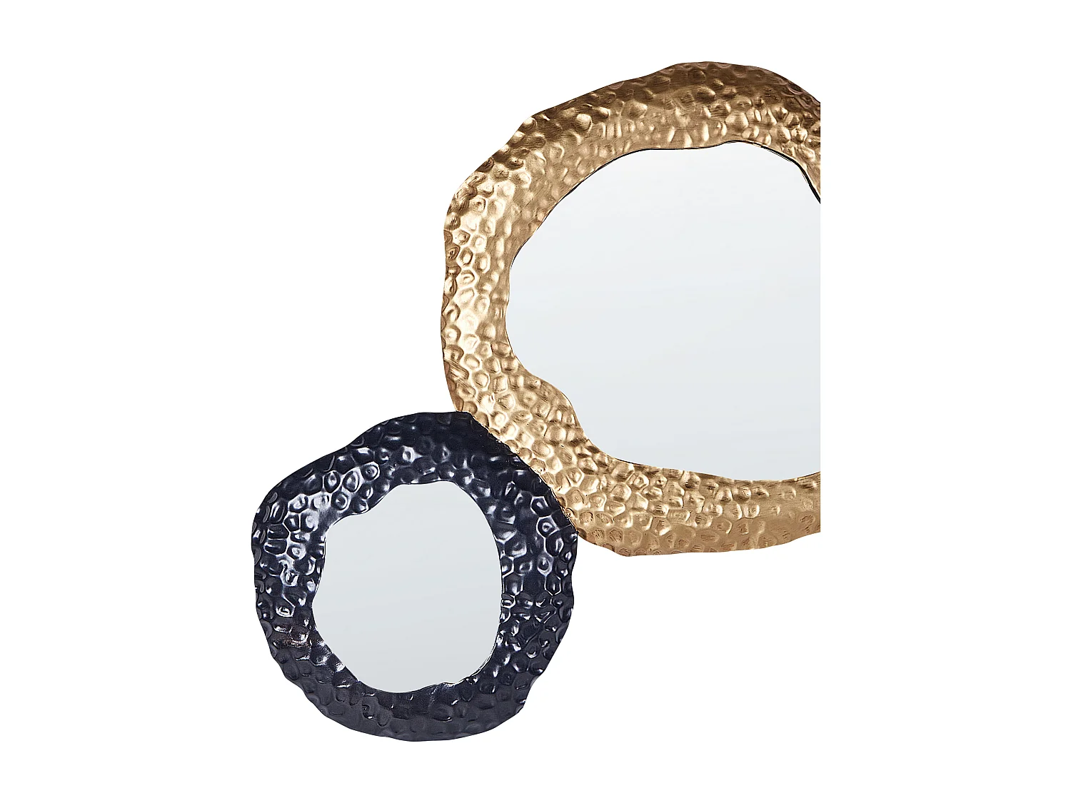 Miroir CHARNY 109 cm 44 cm Métal Noir/doré