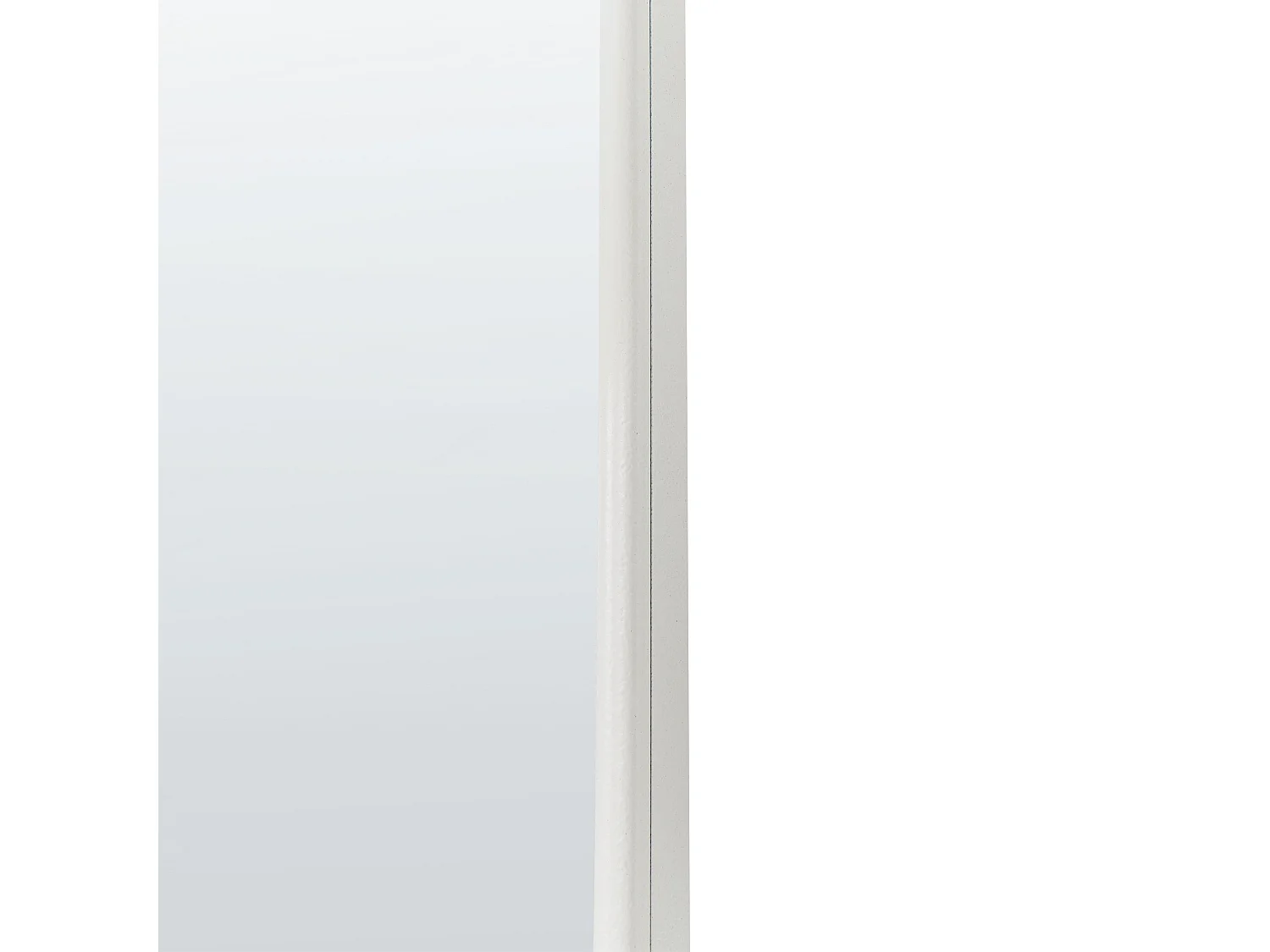 Miroir JARNAGES 45 cm 145 cm Métal Blanc