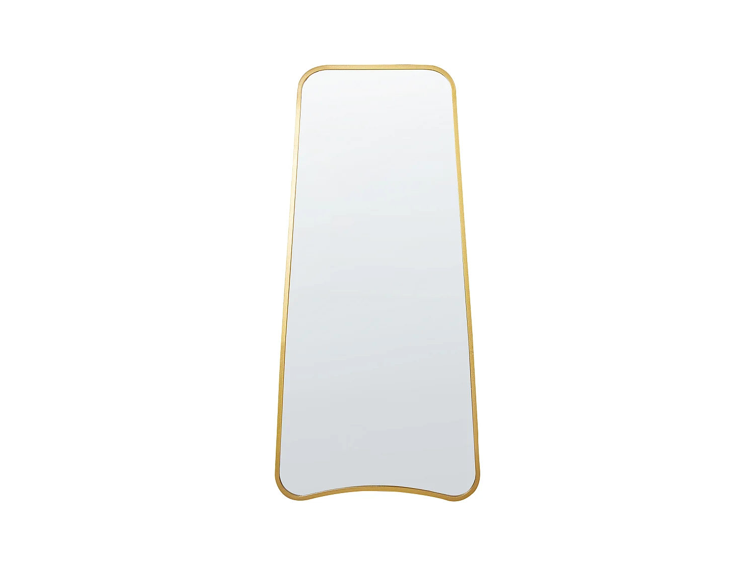 Miroir LEVET 58 cm 122 cm Métal Doré