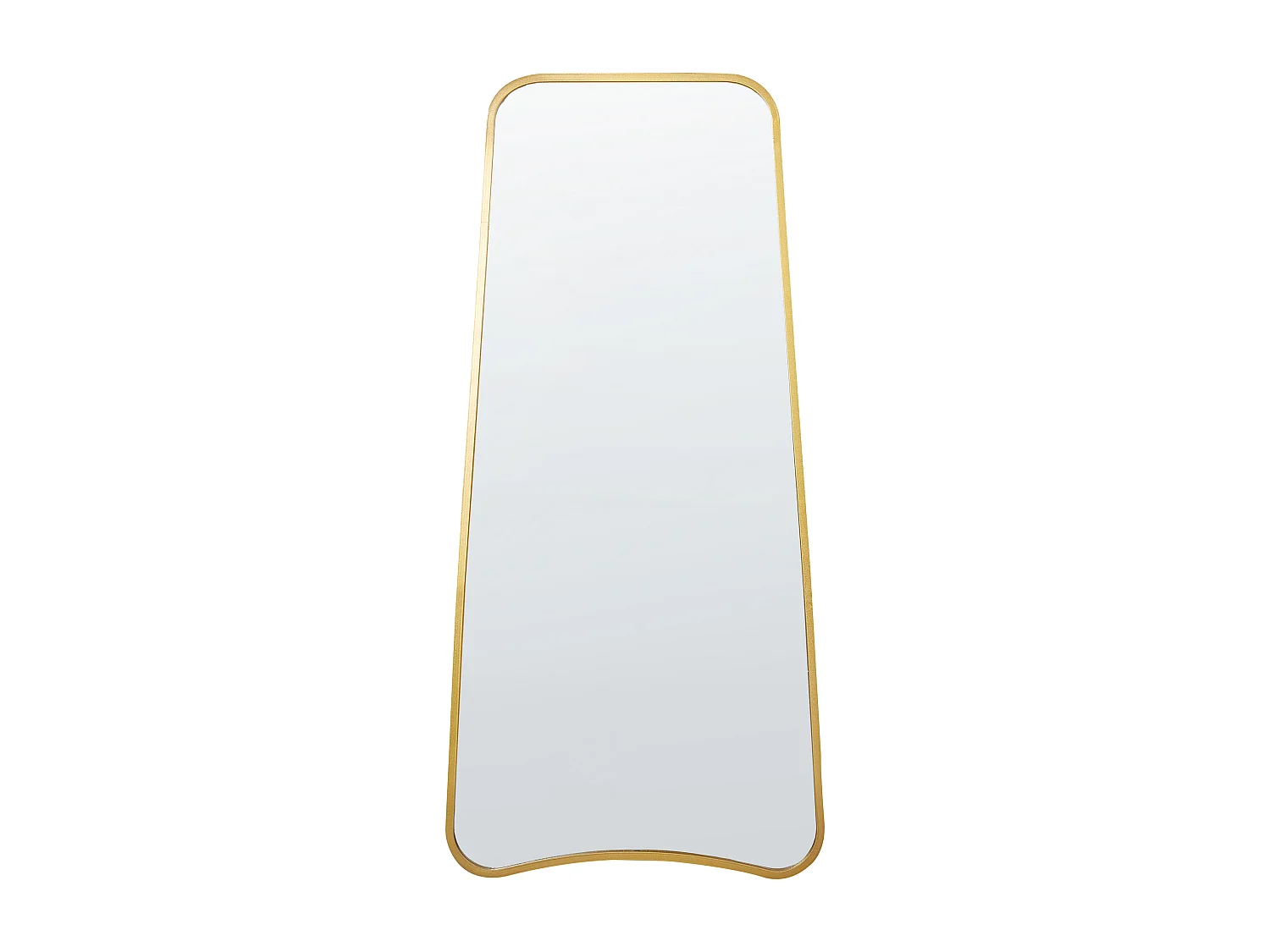 Miroir LEVET 58 cm 122 cm Métal Doré