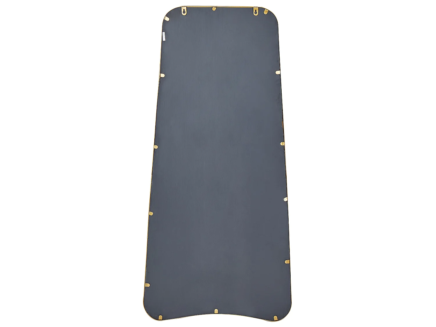 Miroir LEVET 58 cm 122 cm Métal Doré