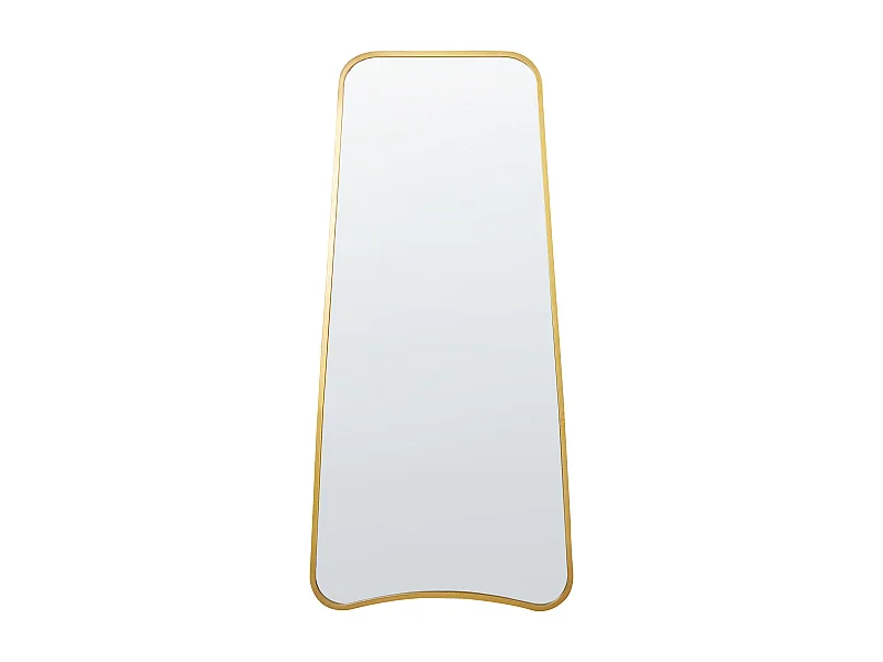 Miroir LEVET 58 cm 122 cm Métal Doré